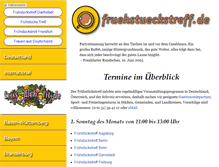 Tablet Screenshot of fruehstueckstreff.de